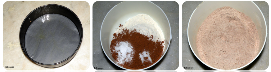 Eggless Moist Chocolate Cake Recipe (egg free and dairy free) ~ Full