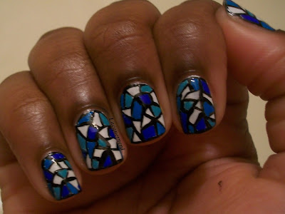 31DC2013 Day 5: Blue Nails