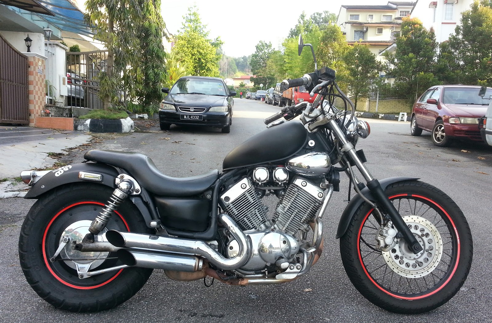 GOING THE DISTANCE 1996 Yamaha Virago 535