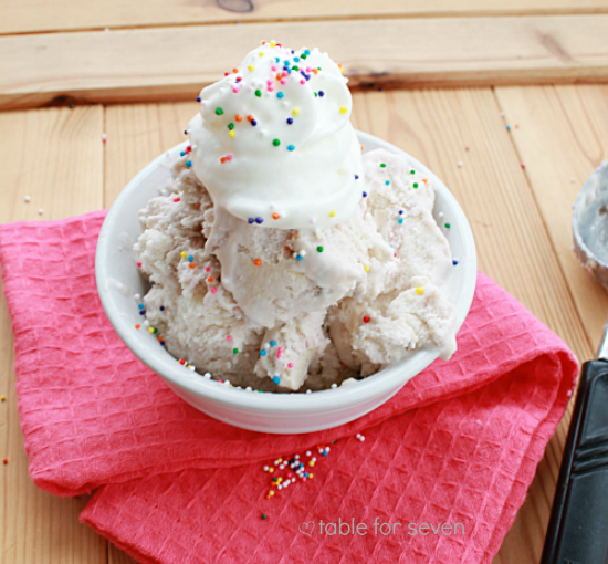 Sugar Cookie Dough Ice Cream • Table for Seven
