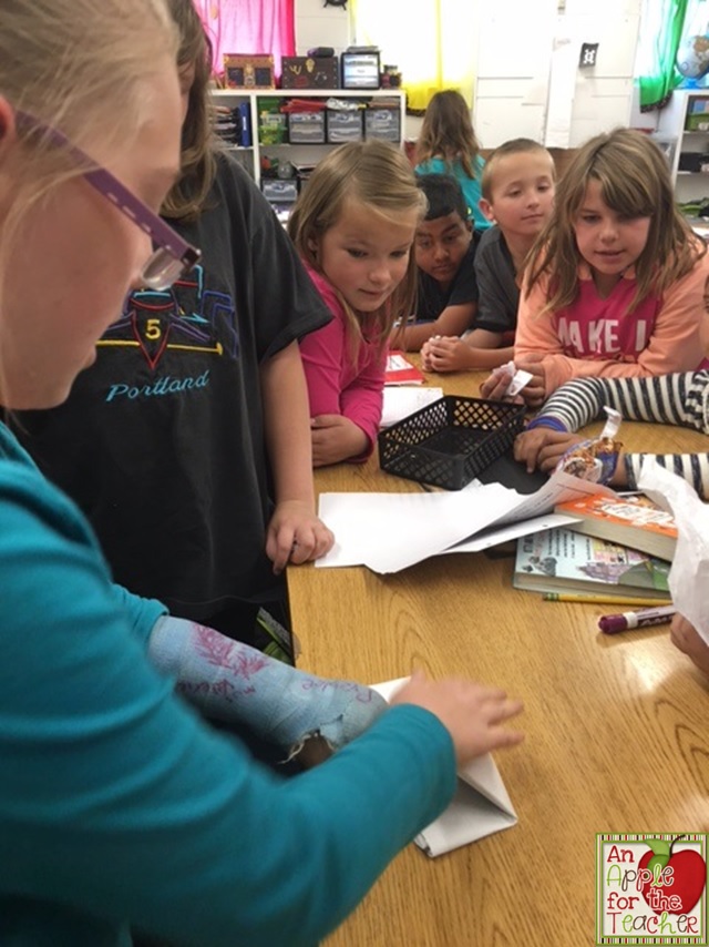 An Apple For The Teacher Paper Folding Science Experiment