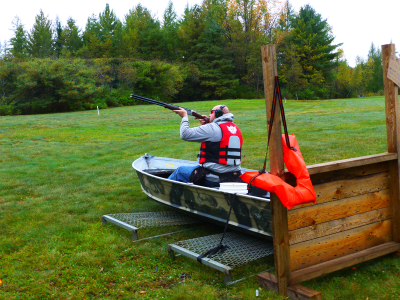The Lost Target A good time the Beaver River Sporting Clays Shoot