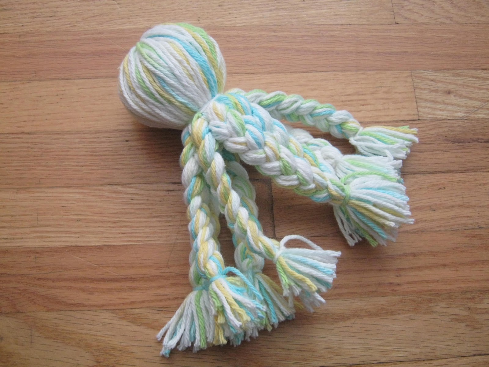 Crafty Hippie Mama Yarn Octopus