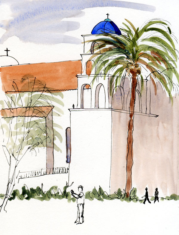 Fueled By Clouds Coffee West Coast Sketch Crawl Day 3 Old