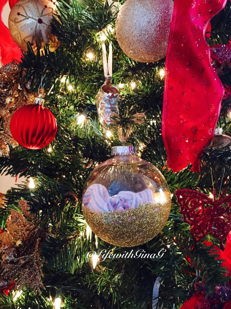 DIY Baby Keepsake Ornament Life with Gina G