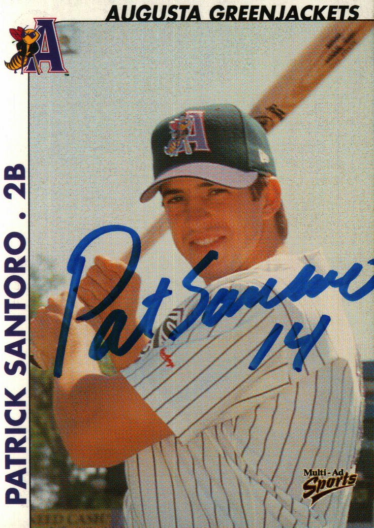 Jackson's Autographs IP Pat Santoro Autograph recaphe came to my