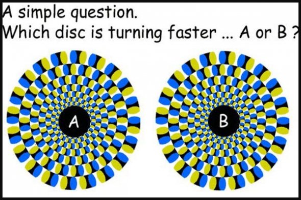 Wheel Optical Illusion