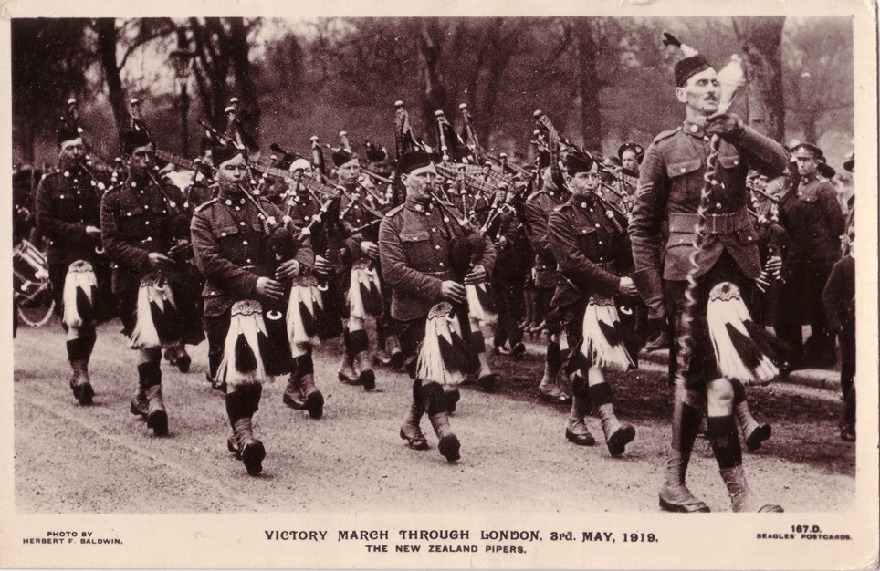 100 New Zealand First World War Postcards NZ Army Band
