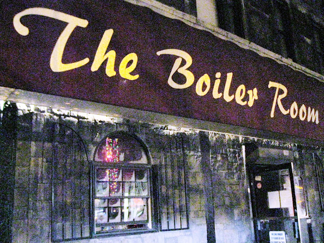 The Boiler Room in the East Village of New York City has stayed open as a spot for dining in New York