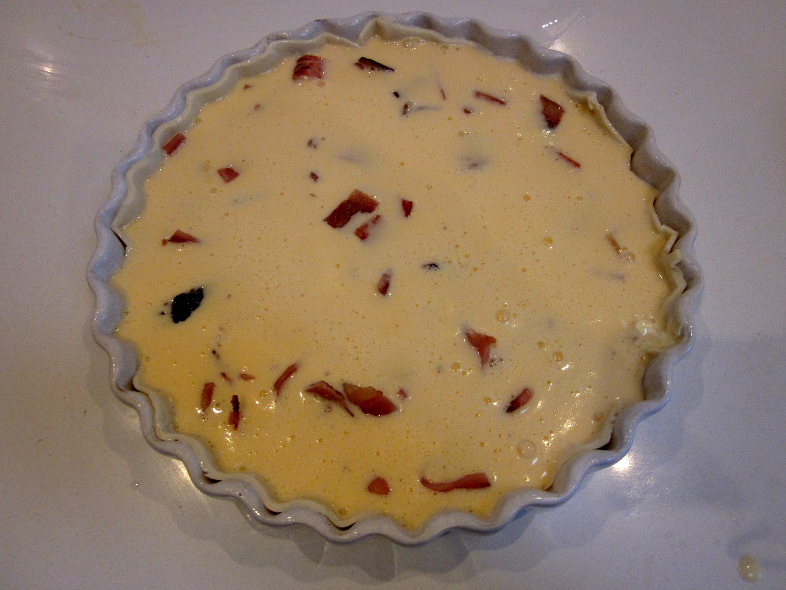 Recipe for Quick Quiche Lorraine without Cream Desire Empire