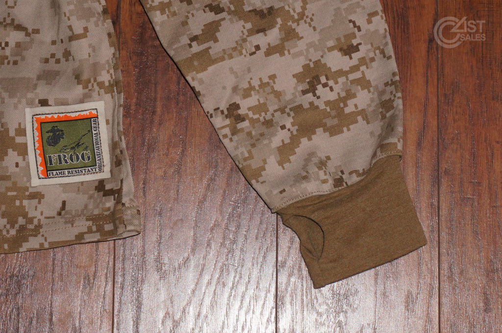 usmc desert marpat combat frog shirt