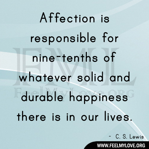 what is the full meaning of affectionate