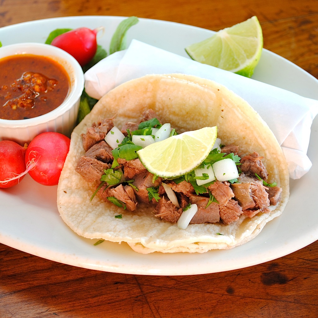 JULES FOOD... Tacos de LENGUA. YES..."Tongue" Tacos