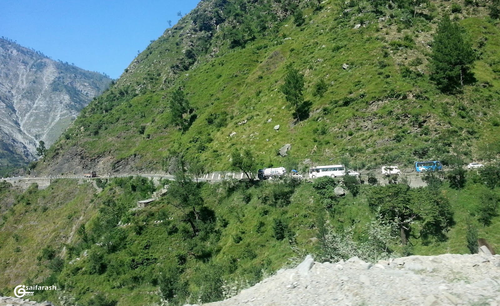 Saif Arash Photography View from Srinagar Jammu National Highway 1A