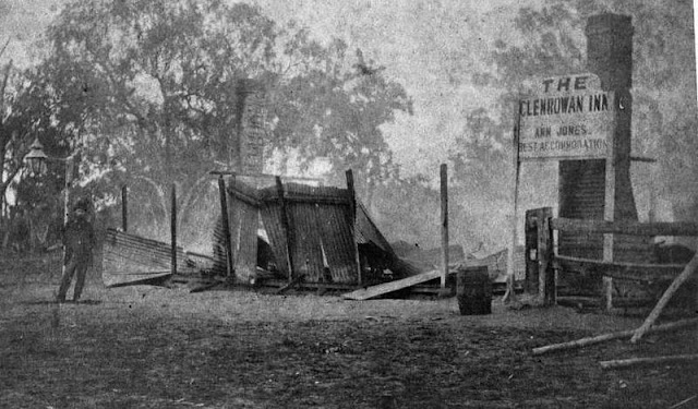The Glenrowan Inn site of the Kelly Gang siege in 1880