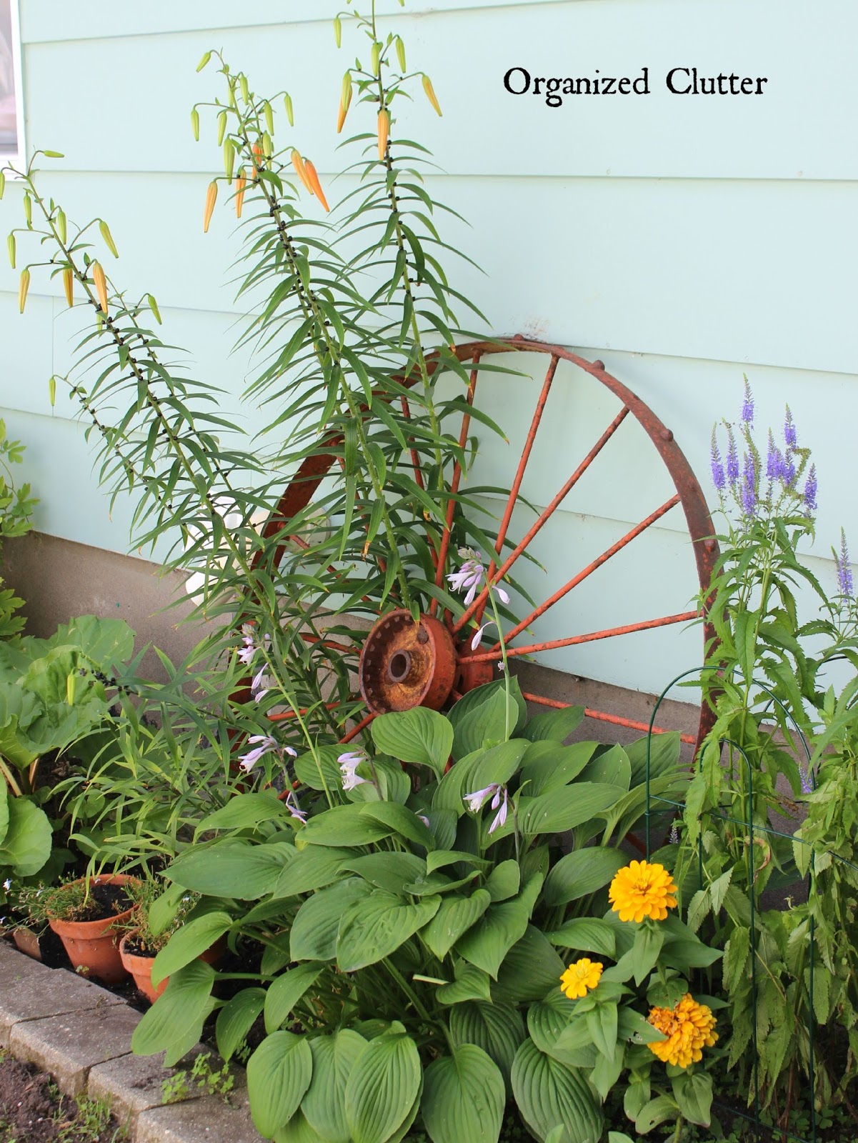My Friend Danita's Rustic Garden Decor Organized Clutter