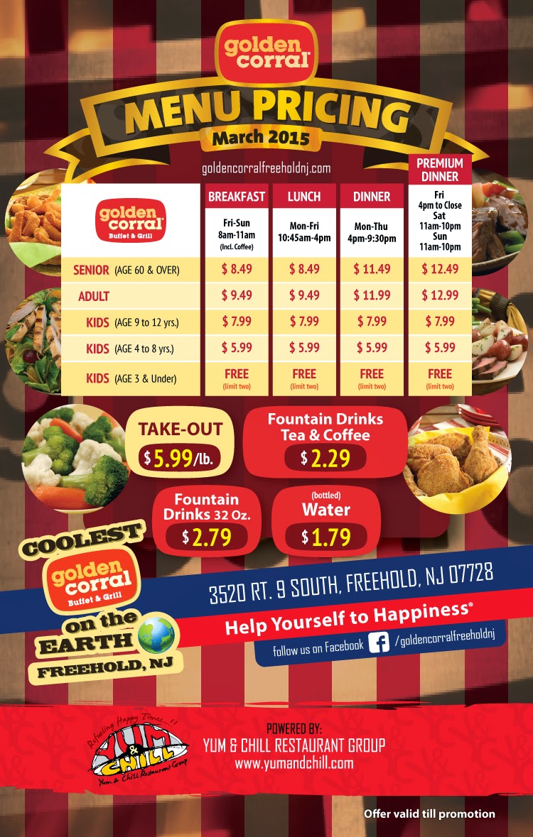 Free Printable Coupons Golden Corral Coupons