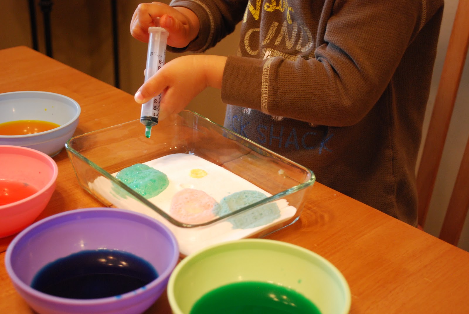 Sunshine and a Summer Breeze Baking Soda and Vinegar