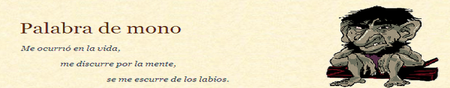Palabra de mono