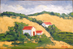 Frontage Road Vineyard, Plein Air