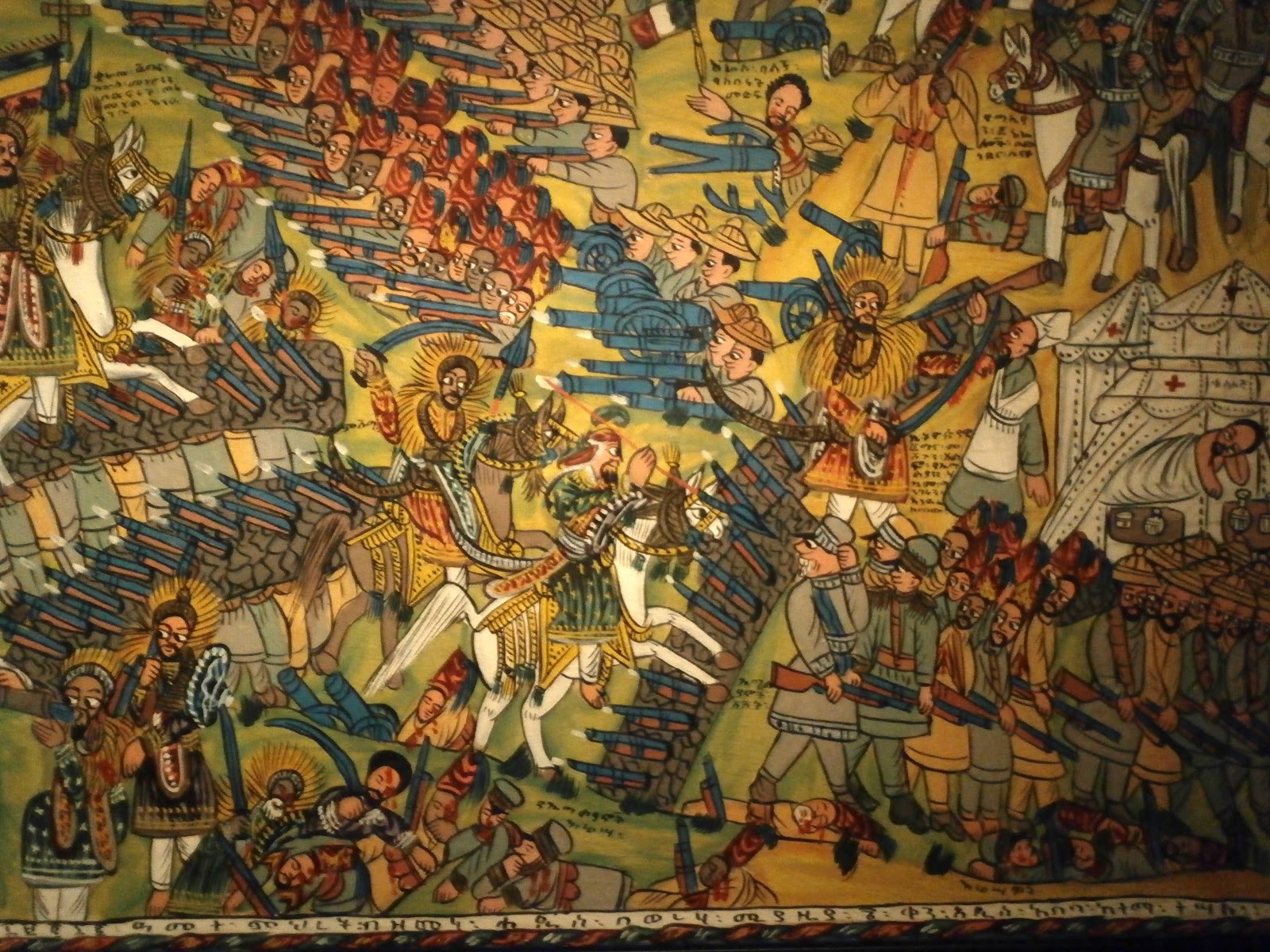 Corfu Blues and Global Views Battle of Adowa, Ethiopian Art