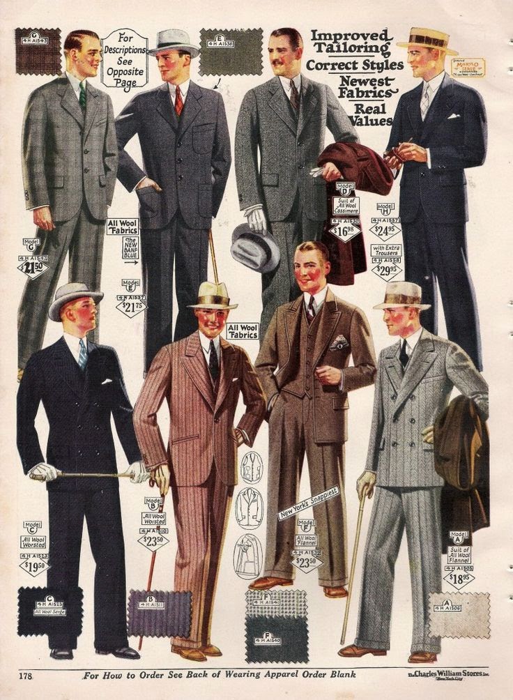 roupas dos anos 1920