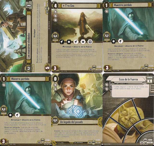 Expansión Star Wars LCG: Ciclo Escuadrón Pícaro - Salto al hiperespacio Los maestros olvidados