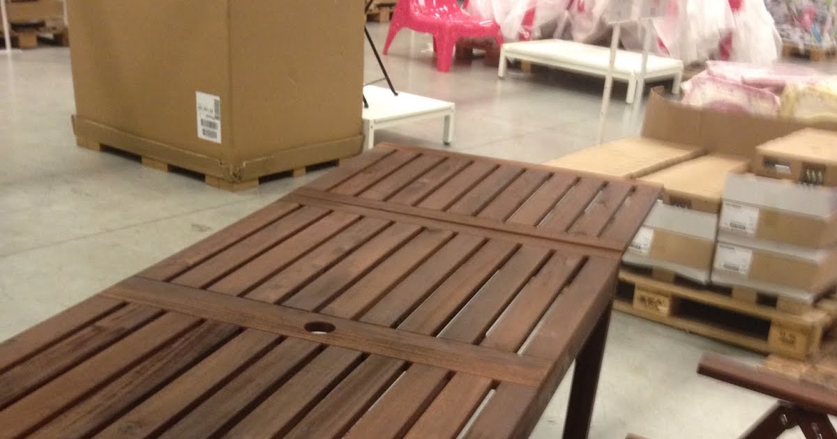 Acousphere Blog IKEAでみつけたテラス用テーブル！