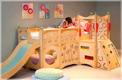 rekaan katil dan bilik untuk anak