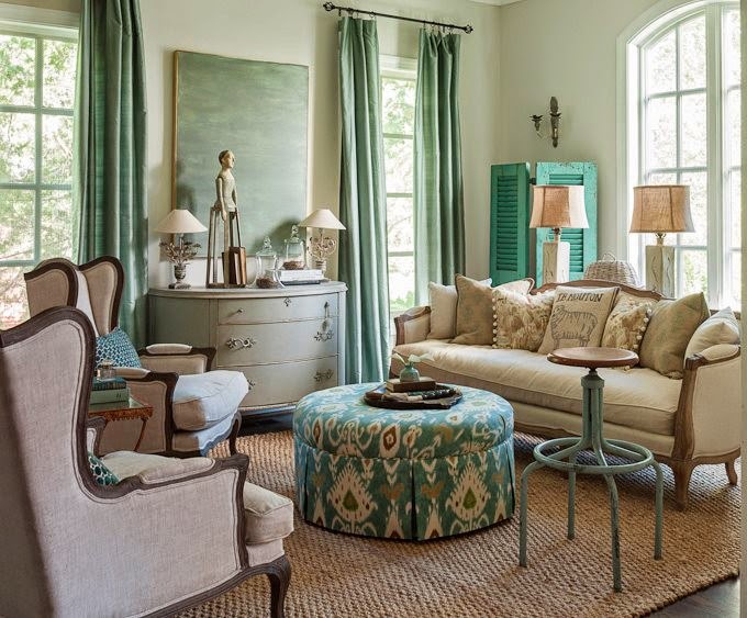 New Home Interior Design: Blue Egg Brown Nest