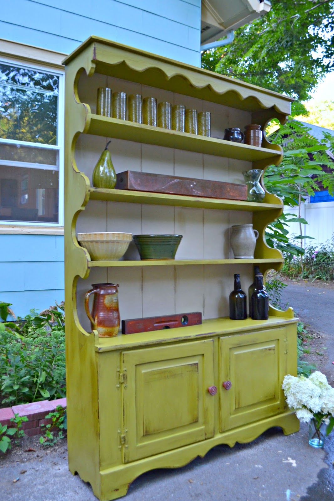 Heir and Space A Handmade Hutch