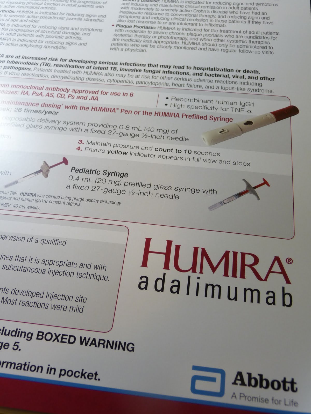 night humira diary