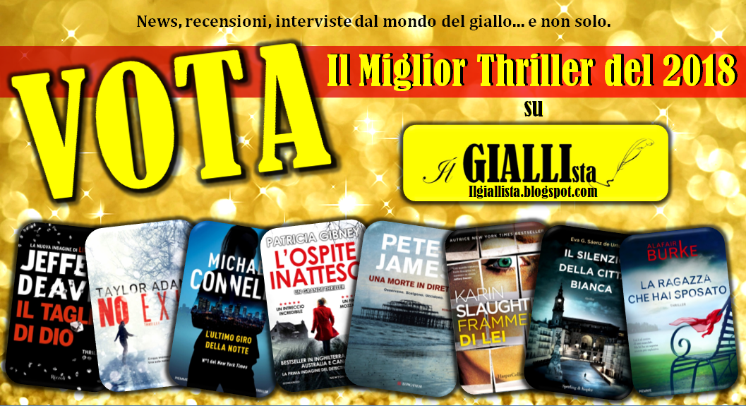 Vota Il Miglior Thriller 2018 de Il Giallista