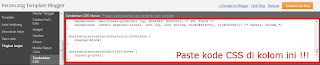 Tab Menu Horisontal Blackredble di Blog