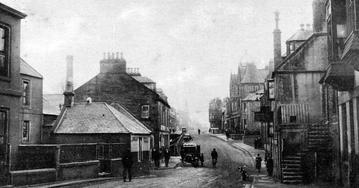 Tour Scotland Photographs Old Photograph West Calder Scotland