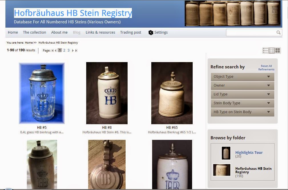 HB Stein Registry