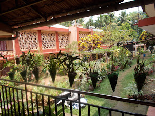 "Holy Cross Institute campus garden .The best "Seniour Citizens Old Age Home" i have seen.