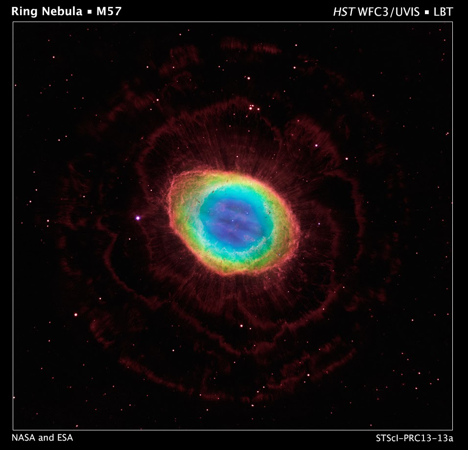 NASA's Hubble Space Telescope Reveals the Ring Nebula's True Shape