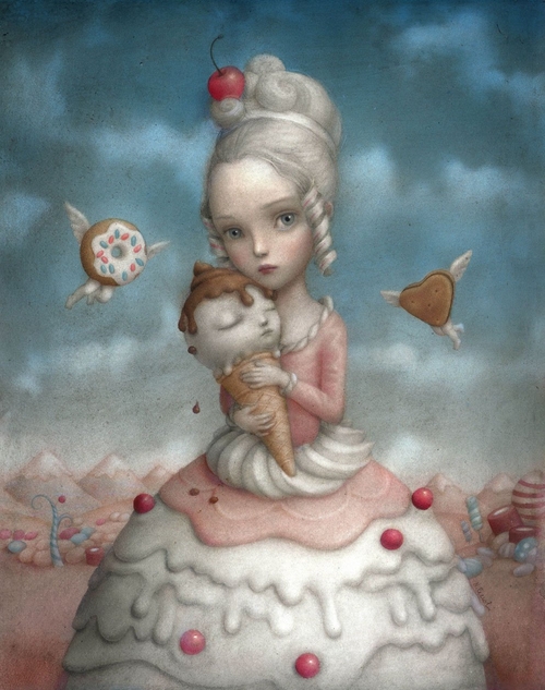 21-Cherrie-Nicoletta-Ceccoli-Surreal-Fairy-Tales-NOT-for-Children-www-designstack-co