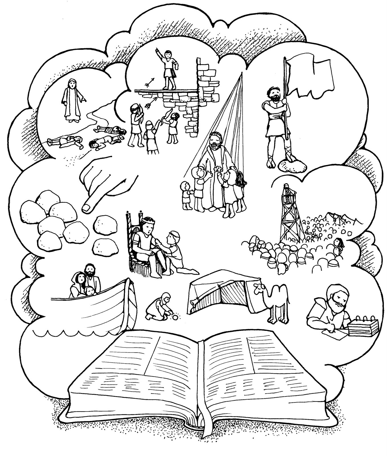 Old Testament Coloring Pages To Print
