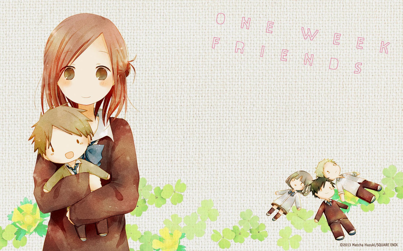 Quiet opinions.: Spring 2014 Anime: One Week Friends
