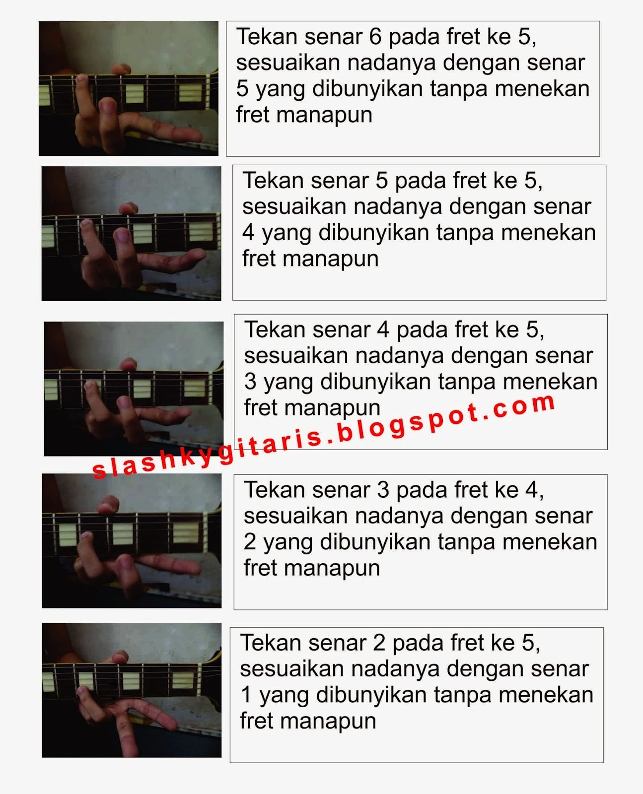 belajar gitar,chord,kunci untuk pemula Maret 2014