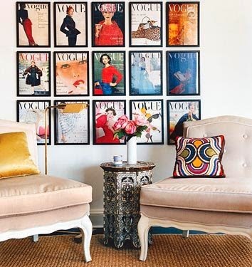 fashion wall art to complement modern interiors