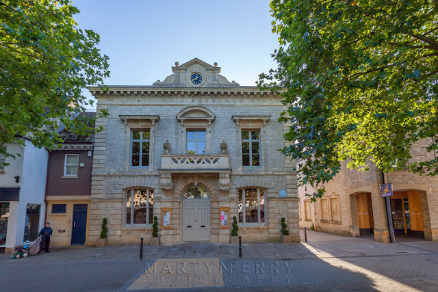 Witney town hall on the Market Square by Martyn Ferry Photography