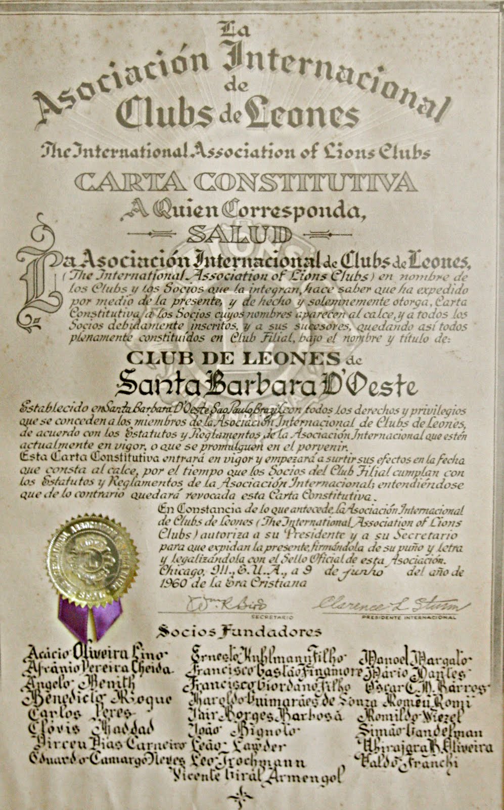 Carta Constitutiva