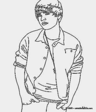 Free Coloring Pictures Justin Bieber Pictures To Color