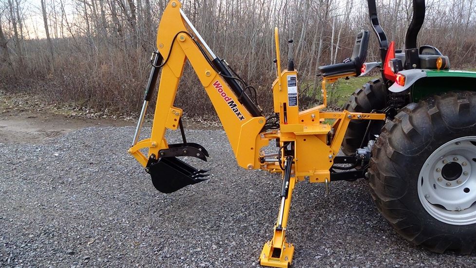 WoodMaxx WM8600 8' PTO Backhoe Attachment WoodMaxx WM8600 8' PTO