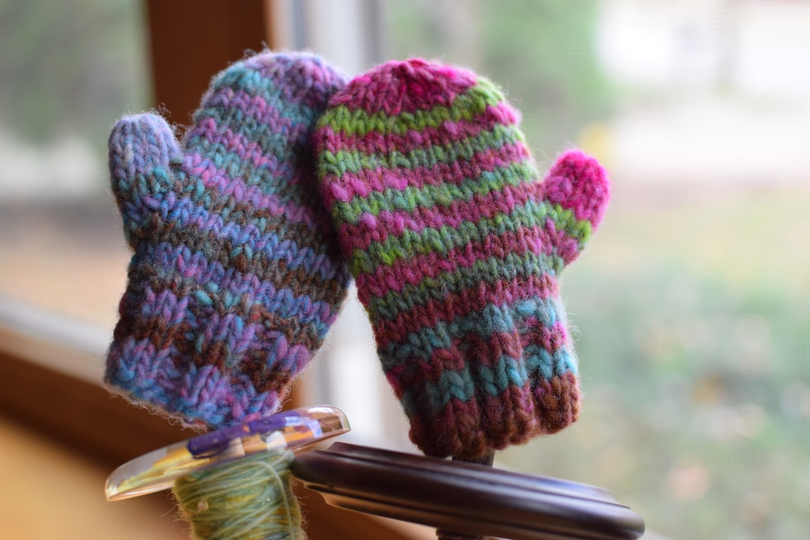 Susan B. Anderson: Waiting for Winter Mittens ~ Bigger and Now Little, too!