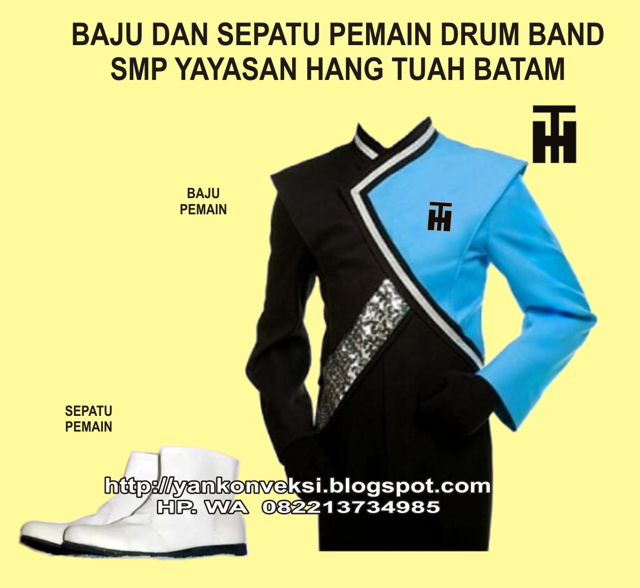 KOSTUM PEMAIN DRUMBAND SMP