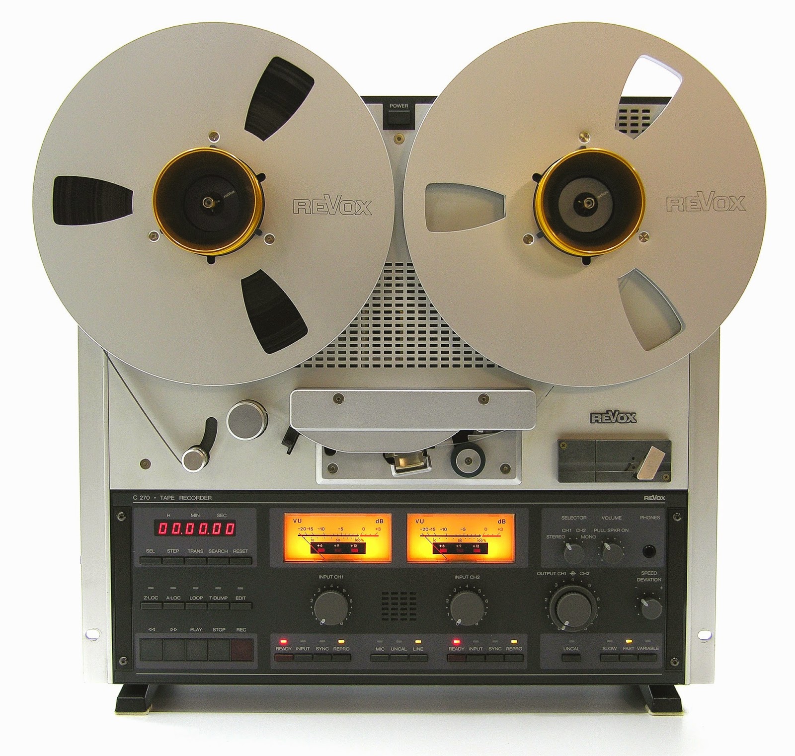 Golden Age Of Audio ReVox C270 2track mastermachine... the last